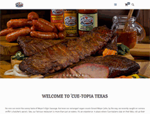 Tablet Screenshot of cuetopiatexas.com